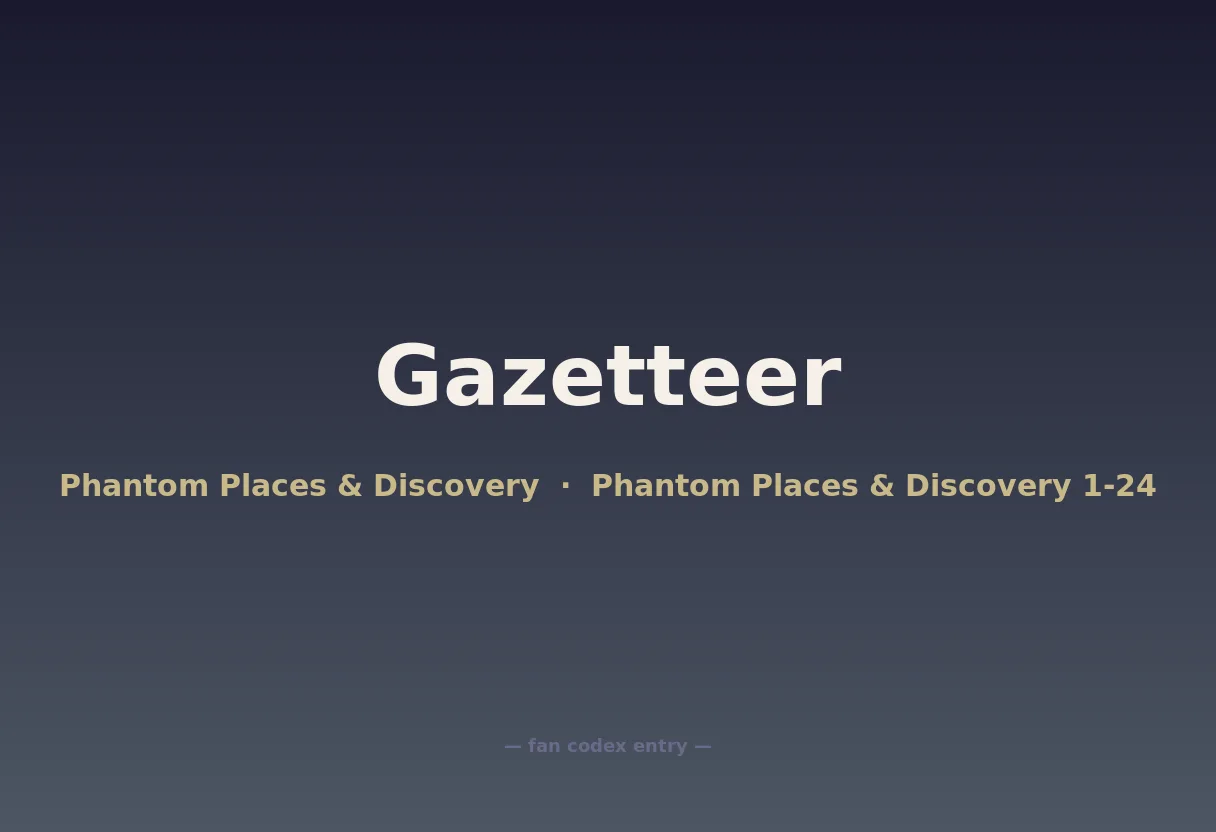 Gazetteer