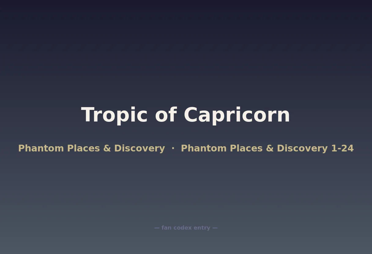 Tropic of Capricorn